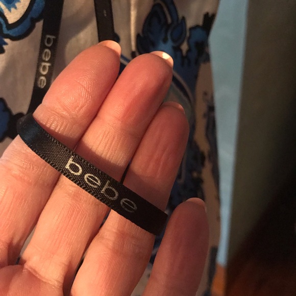 Bebe one shoulder silk top - Picture 6 of 6